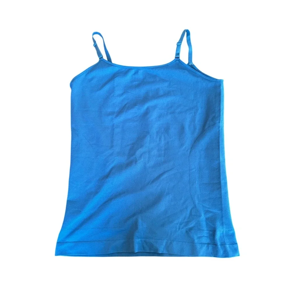 Shapermint Essentials Blue Scoop Neck Cami Shapewear 4XL Plus Size 62001‎ NEW - Picture 3 of 10